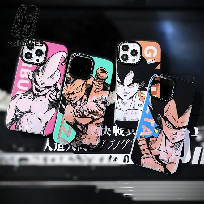 Dragon Ball I Goku I Vegeta I Frieza I Kid Buu I iPhone Case I Shockproof